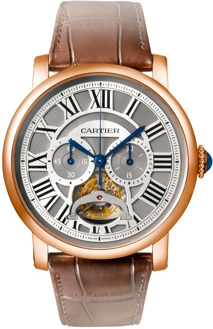 2018 Latest Update Cartier Rotonde de Cartier Mens Stainless Steel W1580032 Watch Introducing