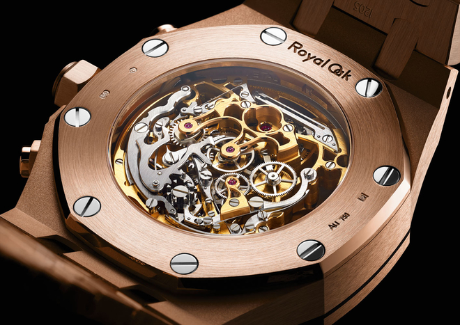 Tourbillon Best Swiss Replica Audemars Piguet Royal Oak Chronograph Titanium And Pink Gold 44mm Watches Review